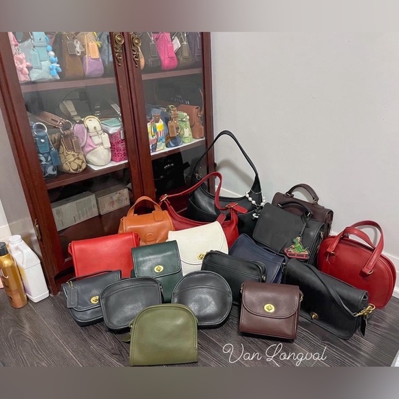 ❌SOLD FB❌ 100% Authentic Vintage/ Y2K GALLERY LUNCH BLACK LEATHER BAG #8E92 - Picture 10 of 12